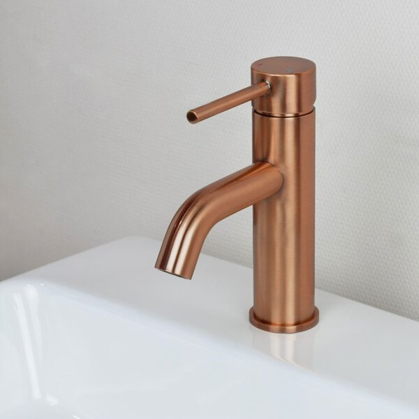 Bathroom faucet Rea Lungo Copper Brush