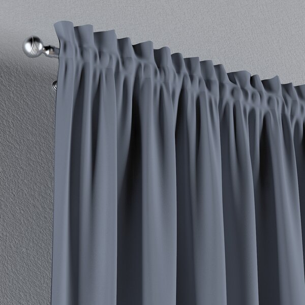 Slot and frill curtains