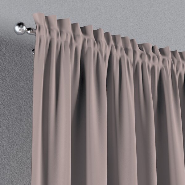 Slot and frill curtains