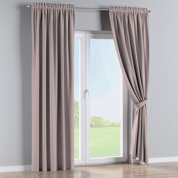 Slot and frill curtains