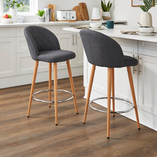 Astrid Counter Height Bar Stool, Fabric