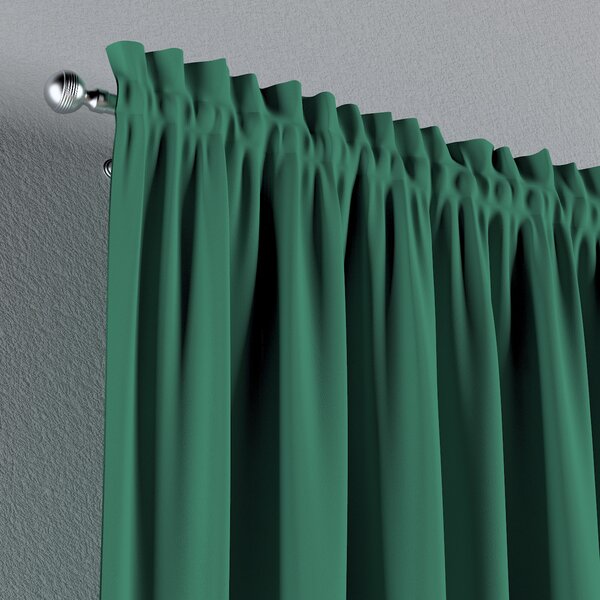 Slot and frill curtains