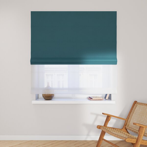 Voile and fabric roman blind (DUO II)