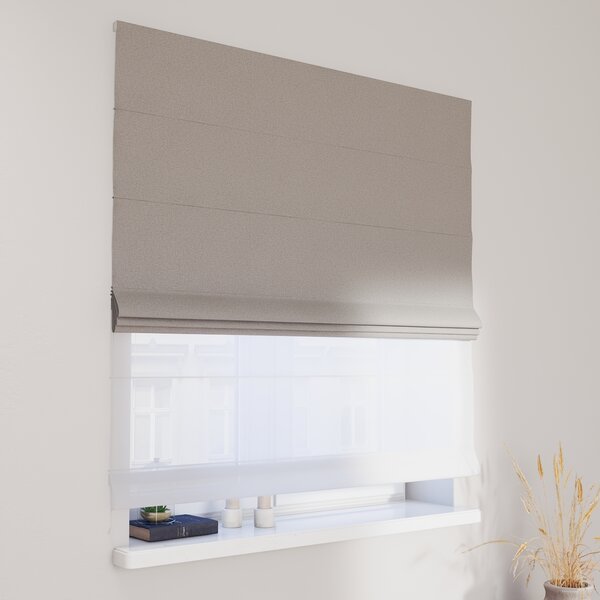 Voile and fabric roman blind (DUO II)