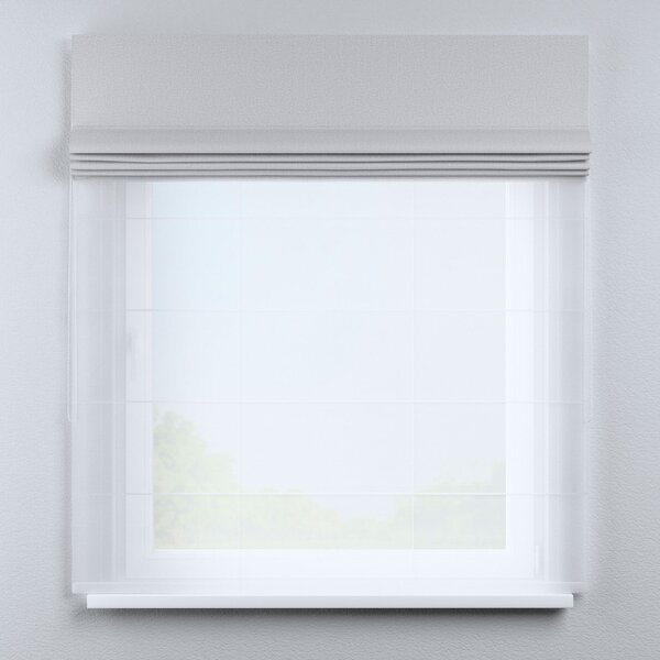 Voile and fabric roman blind (DUO II)