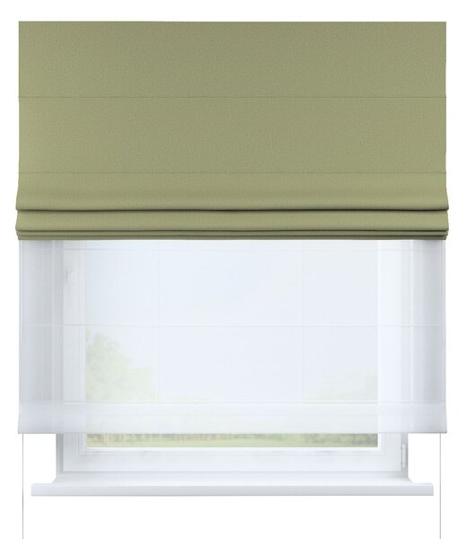Voile and fabric roman blind (DUO II)