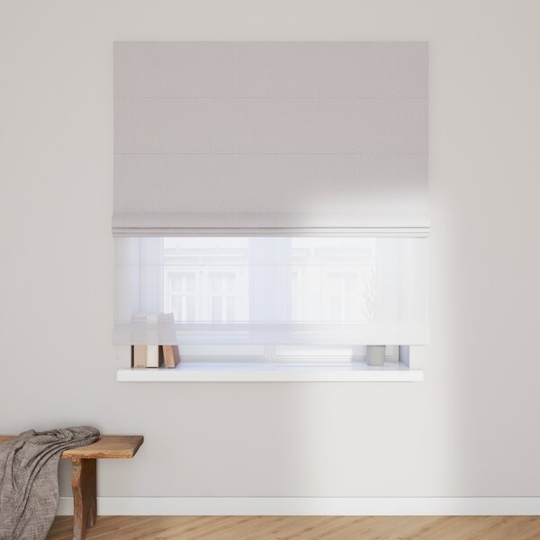 Voile and fabric roman blind (DUO II)