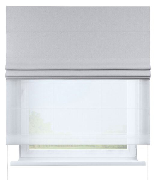 Voile and fabric roman blind (DUO II)