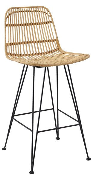 Pax Bar Height Stool, Rattan