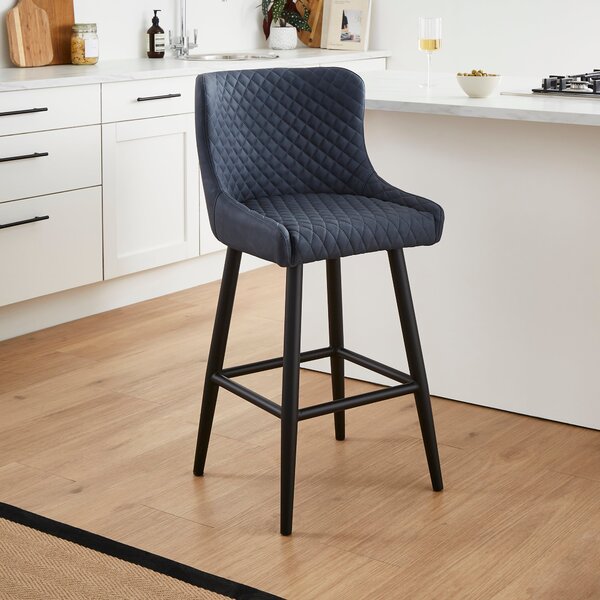 Montreal Counter Height Bar Stool, Faux Leather