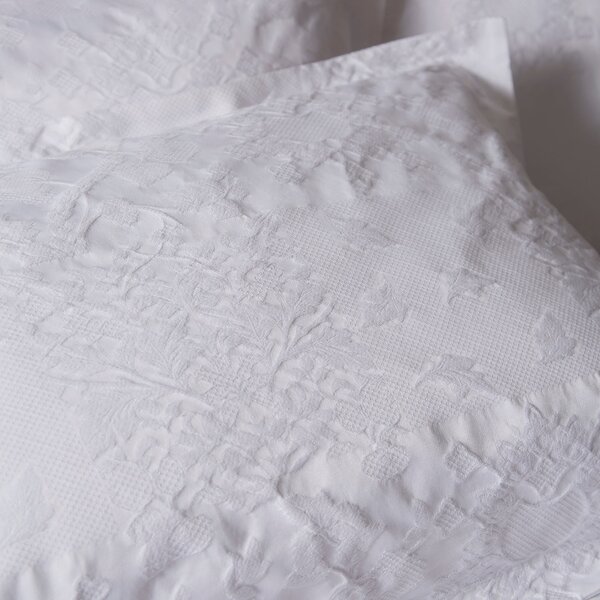 Dorma Purity Kempley White Oxford Pillowcase Pair