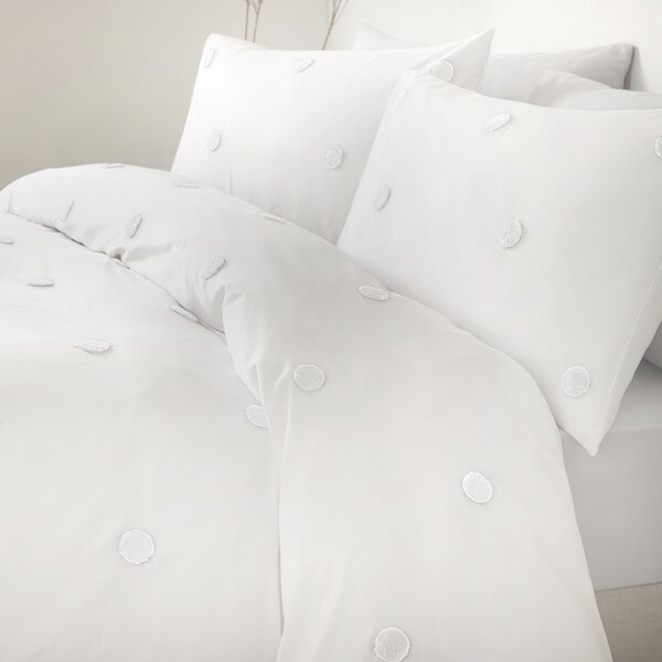 Appletree Dot 100% Cotton Duvet Cover and Pillowcase Set