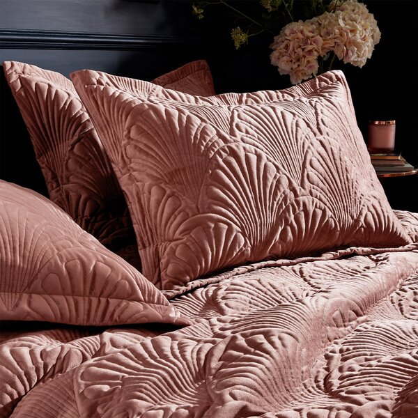 Paoletti Palmeria Embroidered Reversible Duvet Cover & Pillowcase Set