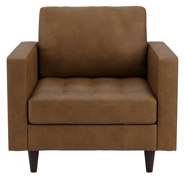 Zoe Armchair, Faux Leather