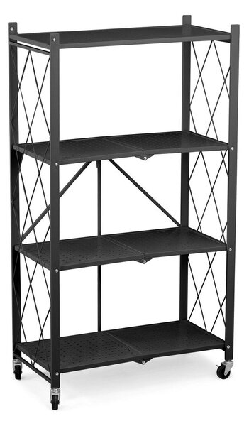 Shoe Rack Confortime Black Metal (70 x 34 x 127 cm)