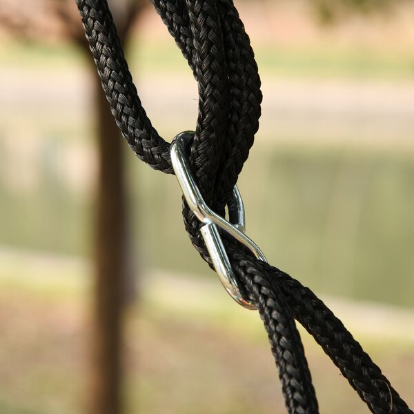 Outsunny Kids' Tree Swing: Adjustable Rope & Waterproof Seat on Steel Frame for Backyard Play, Green Aosom UK