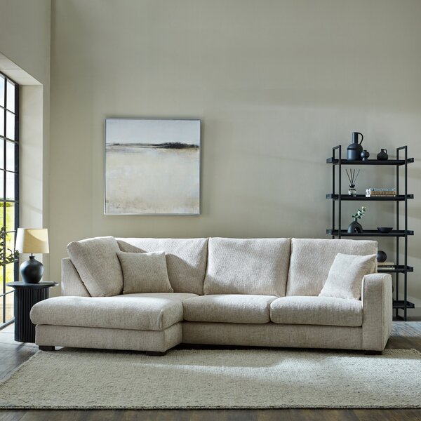 Carson Deep Sit Chunky Chenille Corner Sofa