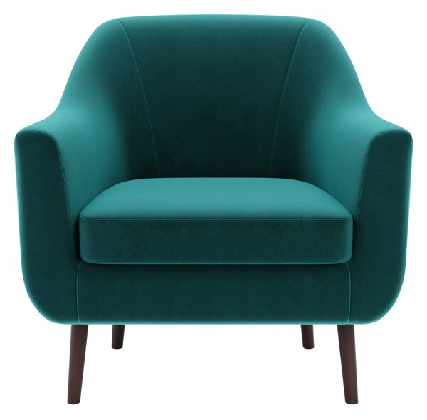 Eddie Velvet Tub Armchair