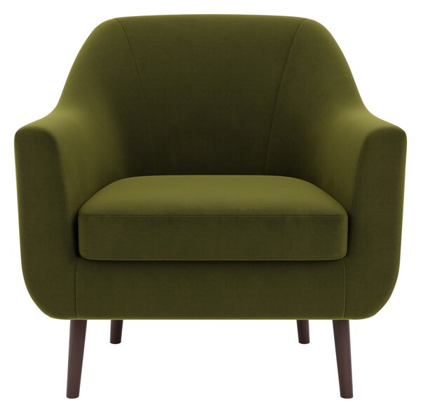 Eddie Velvet Tub Armchair