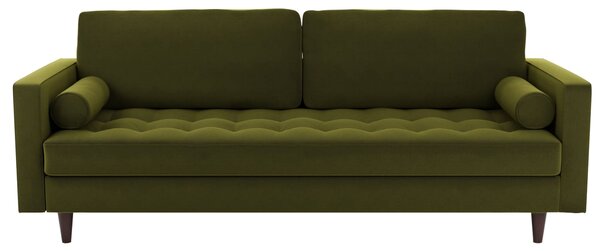 Zoe Velvet 4 Seater Sofa