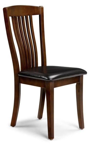 Canterbury Set of 2 Dining Chairs, Faux Leather