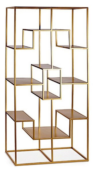 Shelves BIG-S3605004 Golden Metal 45 x 200 x 100 cm