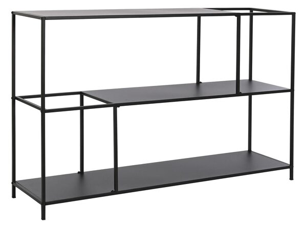 Shelves DKD Home Decor Black Metal 120 x 30 x 75 cm (1)