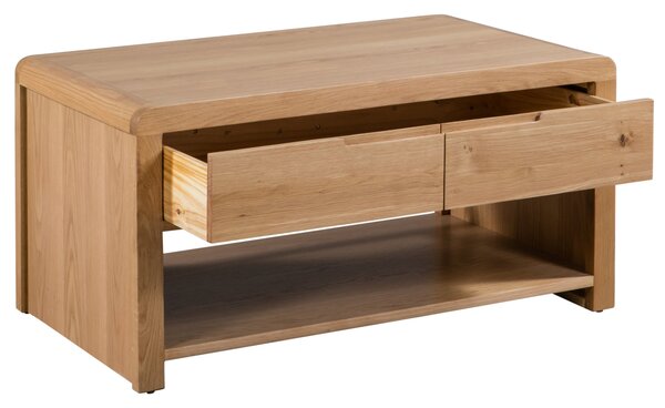 Curve Coffee Table, Oak