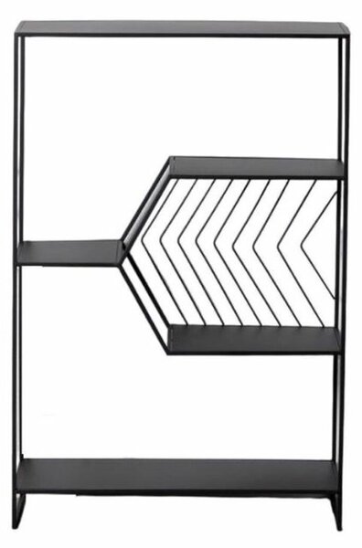 Shelves Black Iron 80 x 35 x 120 cm