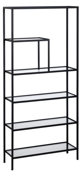 Shelves Black Crystal Iron 70 x 23 x 161 cm