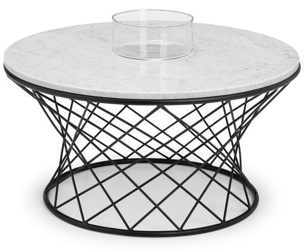 Trevi Real Marble Coffee Table