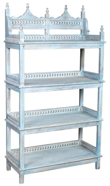 Shelves Alexandra House Living Blue Mango wood 40 x 166 x 90 cm