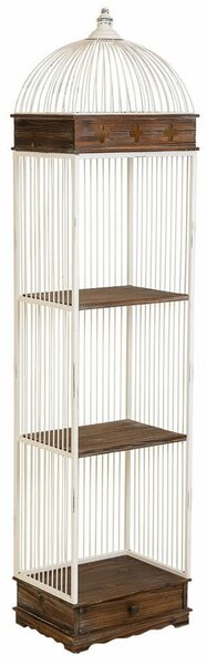 Shelves Alexandra House Living White Metal MDF Wood 31 x 172 x 41 cm