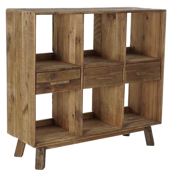 Shelves DKD Home Decor Natural Recycled Wood 120 x 40 x 110 cm