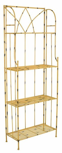 Shelves Alexandra House Living Yellow Ironwork 28 x 160 x 60 cm