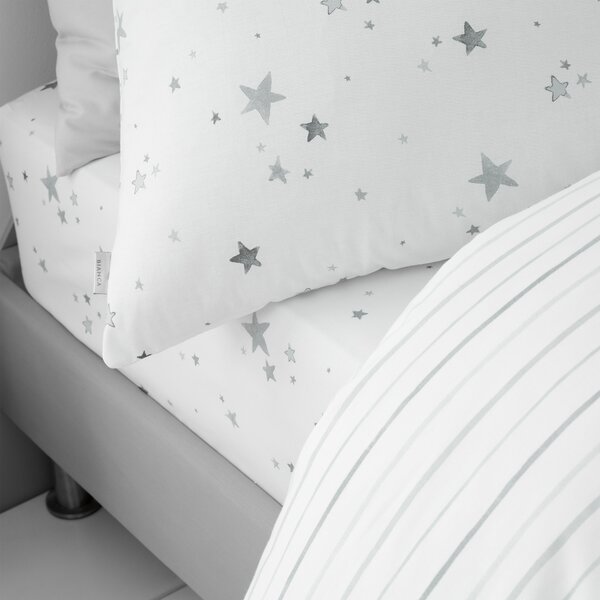 Bianca Fine Linens Stars 100% Cotton Fitted Sheet