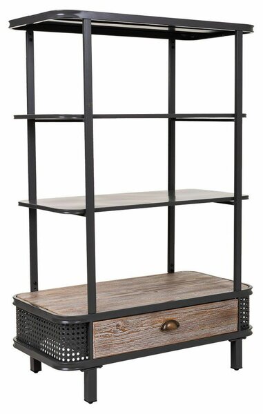 Shelves Alexandra House Living Brown Wood Metal Iron 121 x 40 x 80 cm