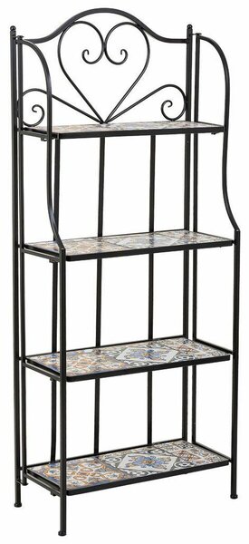 Shelves Alexandra House Living Black Iron Tile 27 x 133 x 57 cm