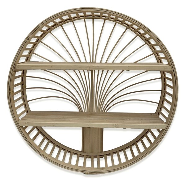 Shelves Versa Bamboo 13 x 50 x 50 cm Circular