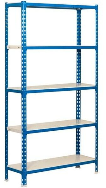 Shelves SimonRack Blue White Metal 180 x 80 x 40 cm