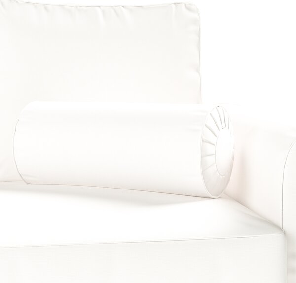 Bolster cushion with pleats