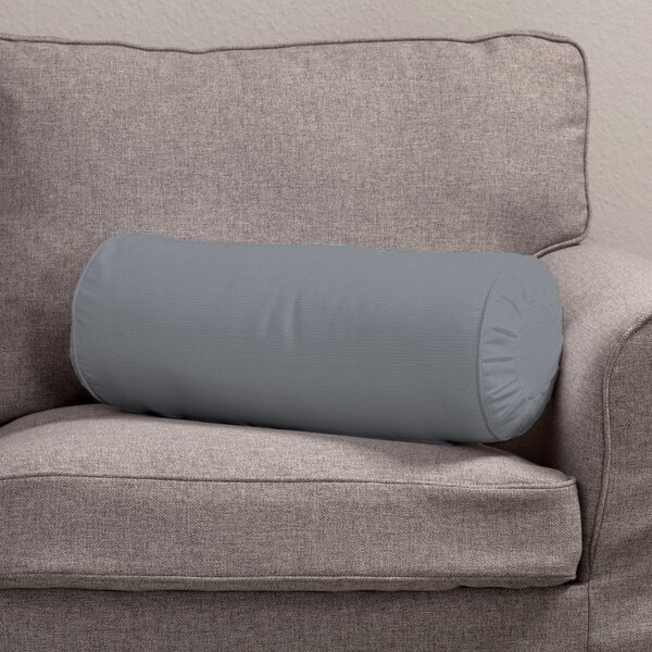 Bolster cushion with pleats