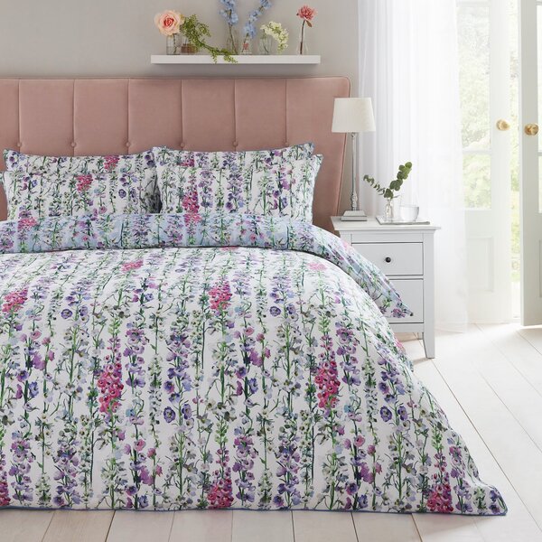 Dorma Country Garden 100% Cotton Duvet Cover and Pillowcase Set