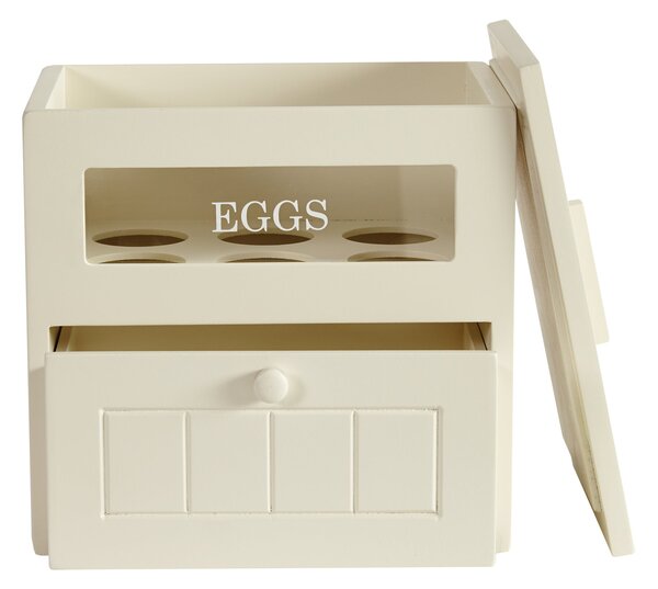 Secret Garden Egg Storage, Cream