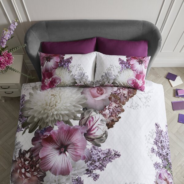 Laurence Llewelyn-Bowen Mayfair Lady 100% Cotton Duvet Cover and Pillowcase Set