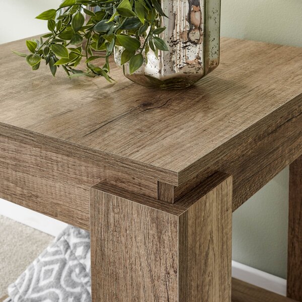 Canyon Side Table, Oak