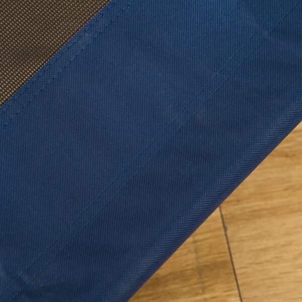 PawHut Elevated Pet Bed, Medium Size, Portable & Raised Cot for Dogs, Cats, Ideal for Camping, Blue Aosom UK