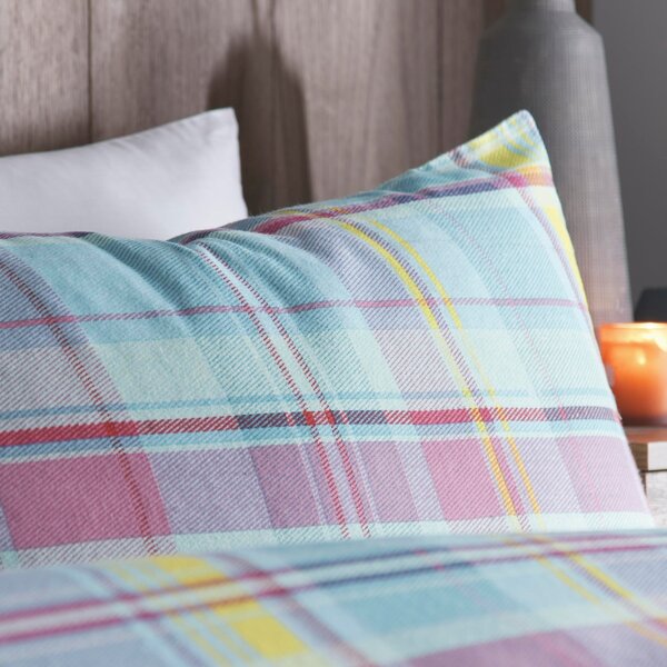 Applecross Check 100% Brushed Cotton Duvet Cover Set