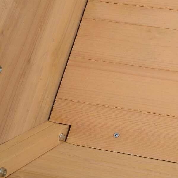 Outsunny Wooden Raised Planter Boxes, Flower Pots with Liner for Vegetables & Flowers Aosom UK