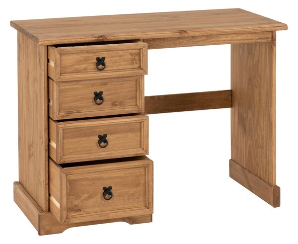 Corona 3 Drawer Dressing Table, Pine